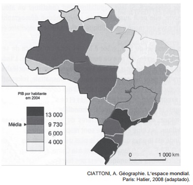 Imagem da questão 73 do ENEM 2009
