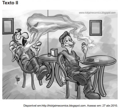 Imagem da questão 122 do ENEM 2010